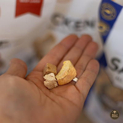 Assortiment de 3 sachets de 100 g / 3,5 oz d'arômes lyophilisés