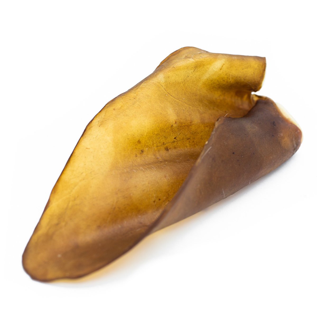 A look at the inner side of a natural cow ear from Bully Bunches.