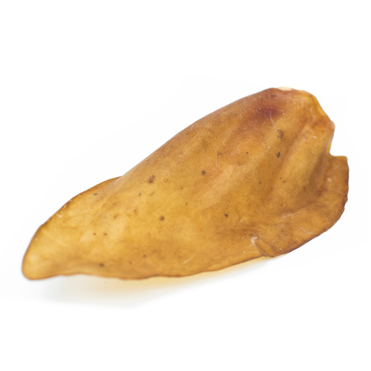 A look at the outer side of a natural cow ear from Bully Bunches.