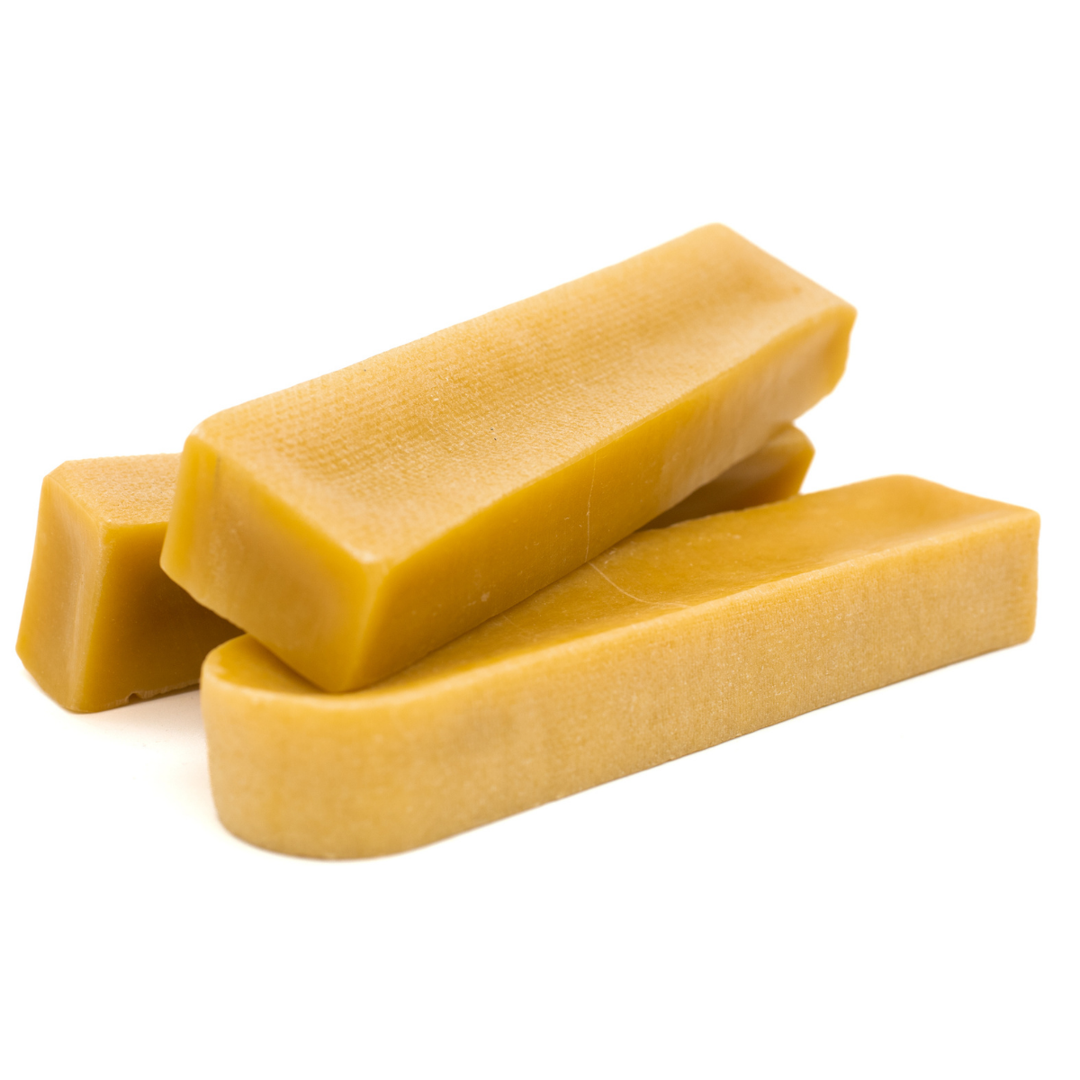 Three Himalayan yak chew medium dog treats from Bully Bunches.