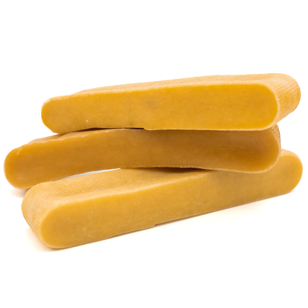 Three Himalayan yak chew mega dog treats from Bully Bunches.