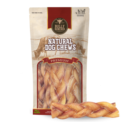 6 Inch Jumbo Braided Bully Sticks