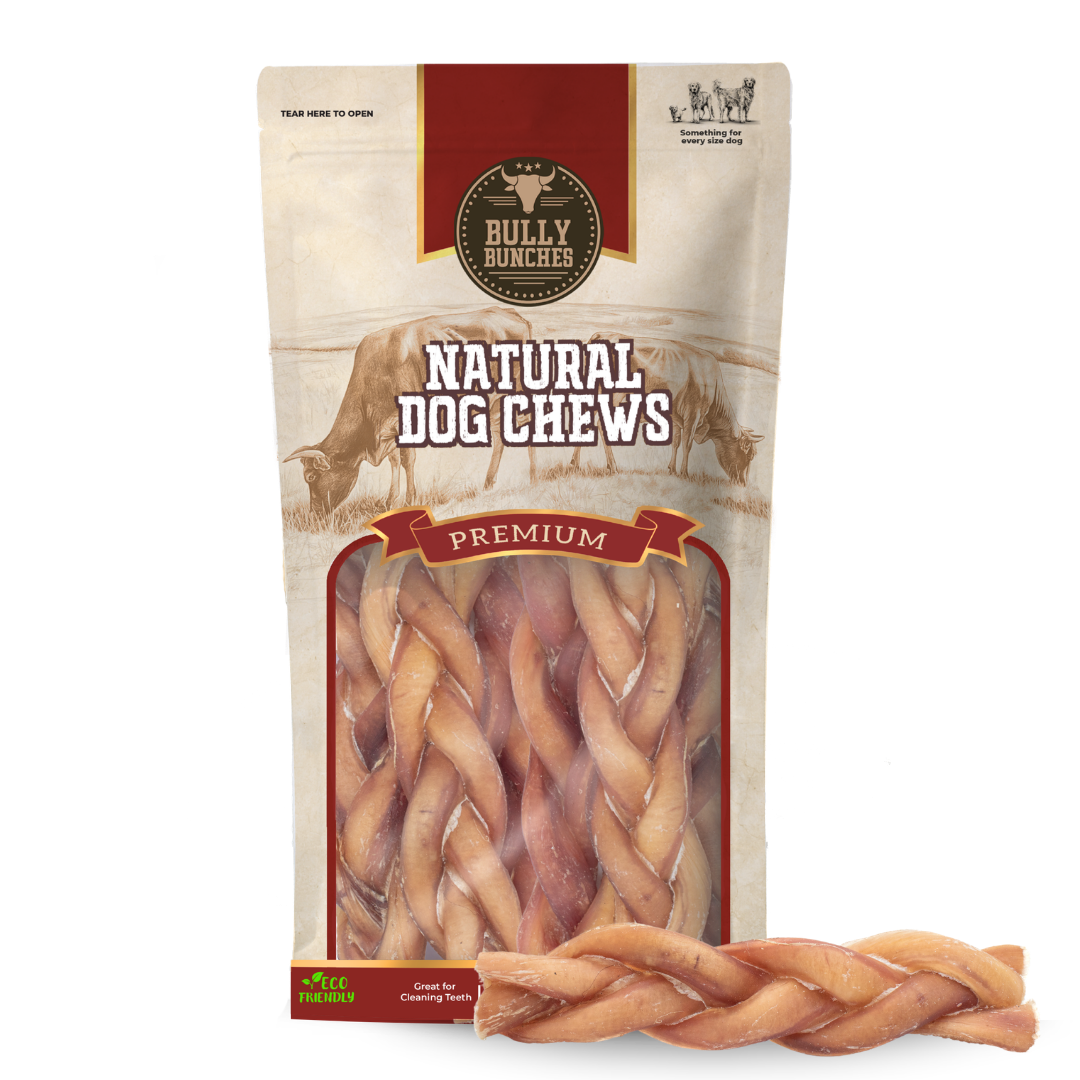 Bully Stick Tressé Standard De 6 Pouces