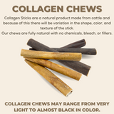 10-12 Inch Monster Collagen Wrapped in Bully Stick