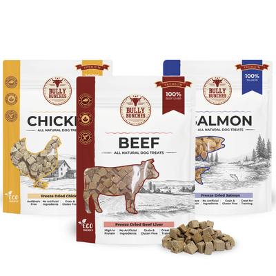 Freeze Dried Flavour Bundle 100g / 3.5oz x3