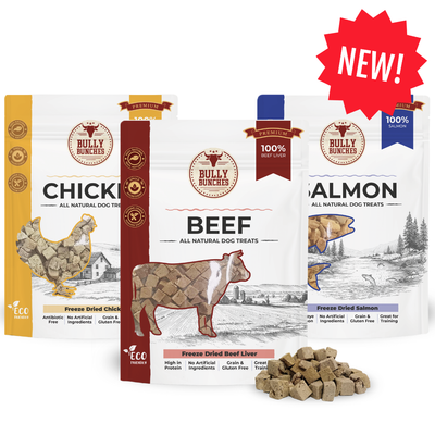 Assortiment de 3 sachets de 100 g / 3,5 oz d'arômes lyophilisés