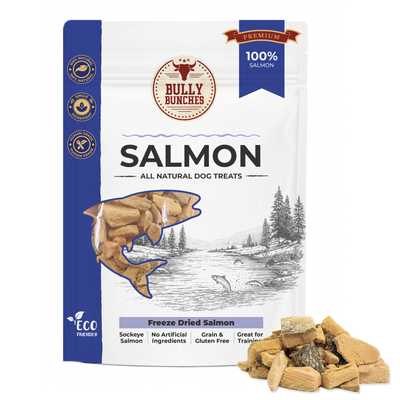 Freeze Dried Salmon 100g / 3.5oz