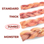 12 Inch Jumbo Braided Bully Stick