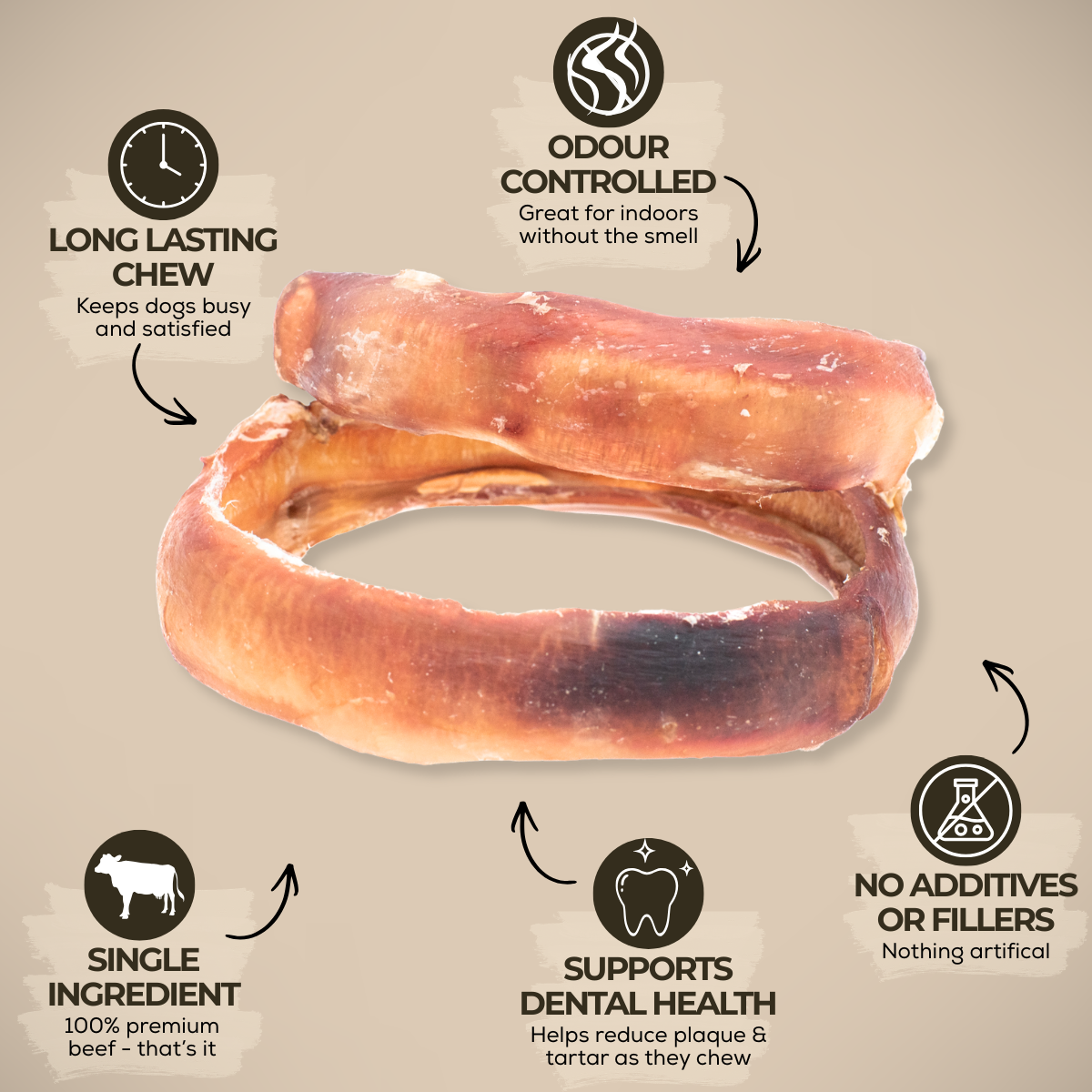 Large Bully Stick Ring