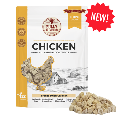 Poulet lyophilisé 100 g / 3,5 oz