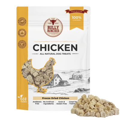 Poulet lyophilisé 100 g / 3,5 oz